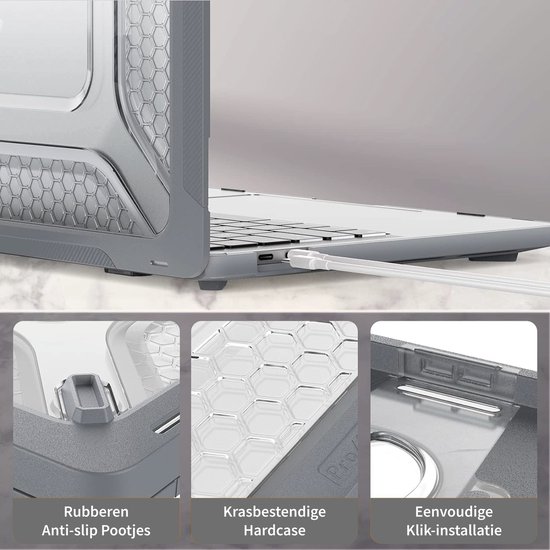 HYZUO 13,3-14 Inch Laptophoes Tas Hoes met Standaard Functie voor MacBook Pro 14 M5/M4/M3/M2/M1 2026-2021, MacBook Pro/Air 13,3, 13,5 13,8 Surface Laptop, HP Spectre X360 13/14, Roze