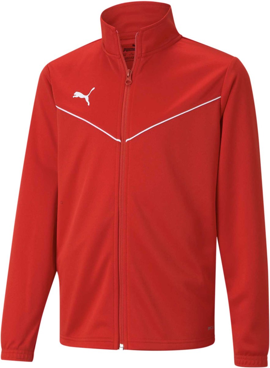 Puma Teamrise Ziptop Heren - Rood | Maat: M