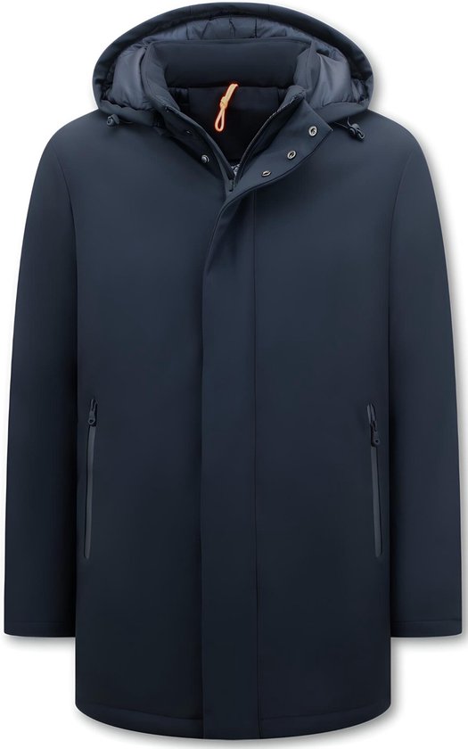 Veste d'hiver Neat Homme avec capuche amovible - 8766 - Blauw