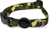 Morso - Halsband Hond - Gerecycled - Full Metal Dog - Bruin - 43-70X2.5 cm