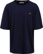 Lyle and Scott - Plussize T-shirt Donkerblauw - Heren - Maat 4XL -