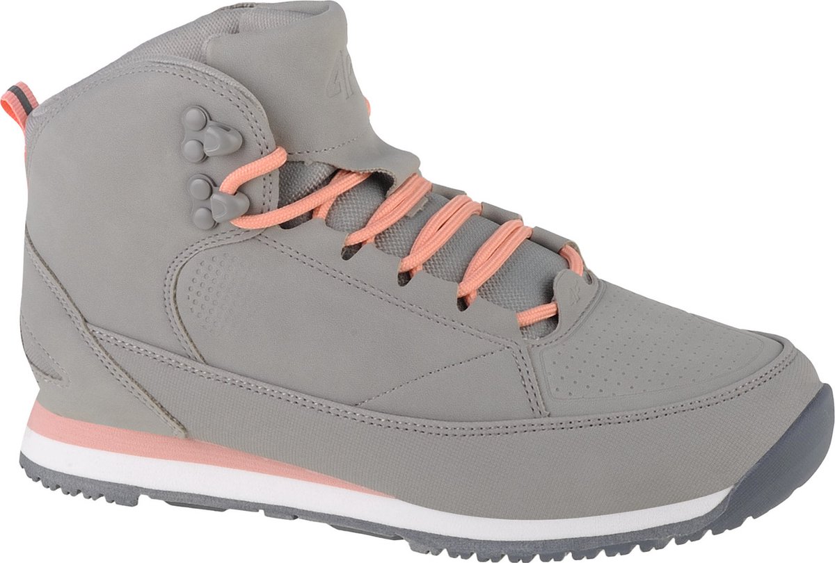 4F Kids Winter Boots 4FJAW22FWINF004-27S voor meisje Laarzen Trappers Grijs