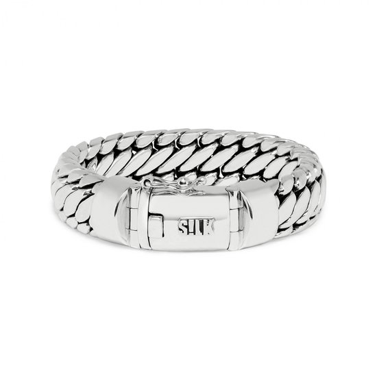 SILK Jewellery - Zilveren Armband - Bold - 391.20 - Maat 20,0