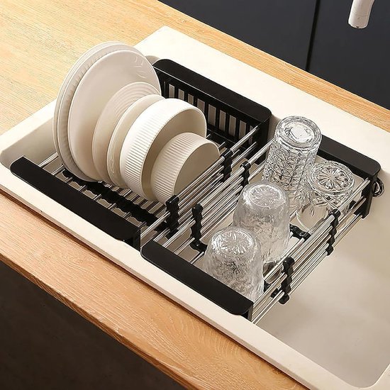 Curver afdruiprek small plateau licht grijs 290x390x105