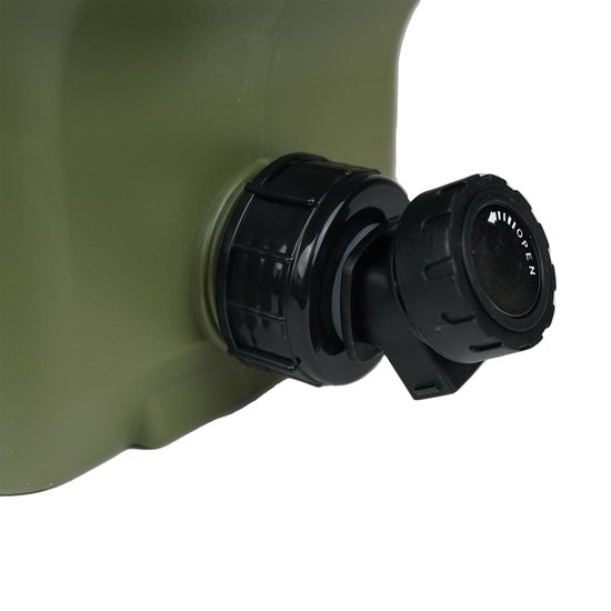 Faith - Jerrycan - 12 Ltr - Watertank - Watercontainer - Watervat - Waterdispenser - Watertap - Met Kraantje - Groen - Noodpakket — afbeelding 5