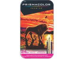 Prismacolor Premier Highlighting & Shading set - 24 kleurpotloden - FSC gecertificeerd