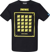 Fortnite T-shirt met korte mouw - zwart - Maat M