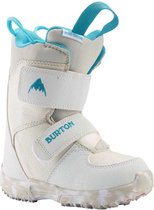 Burton Mini Grom kinder snowboardschoenen wit