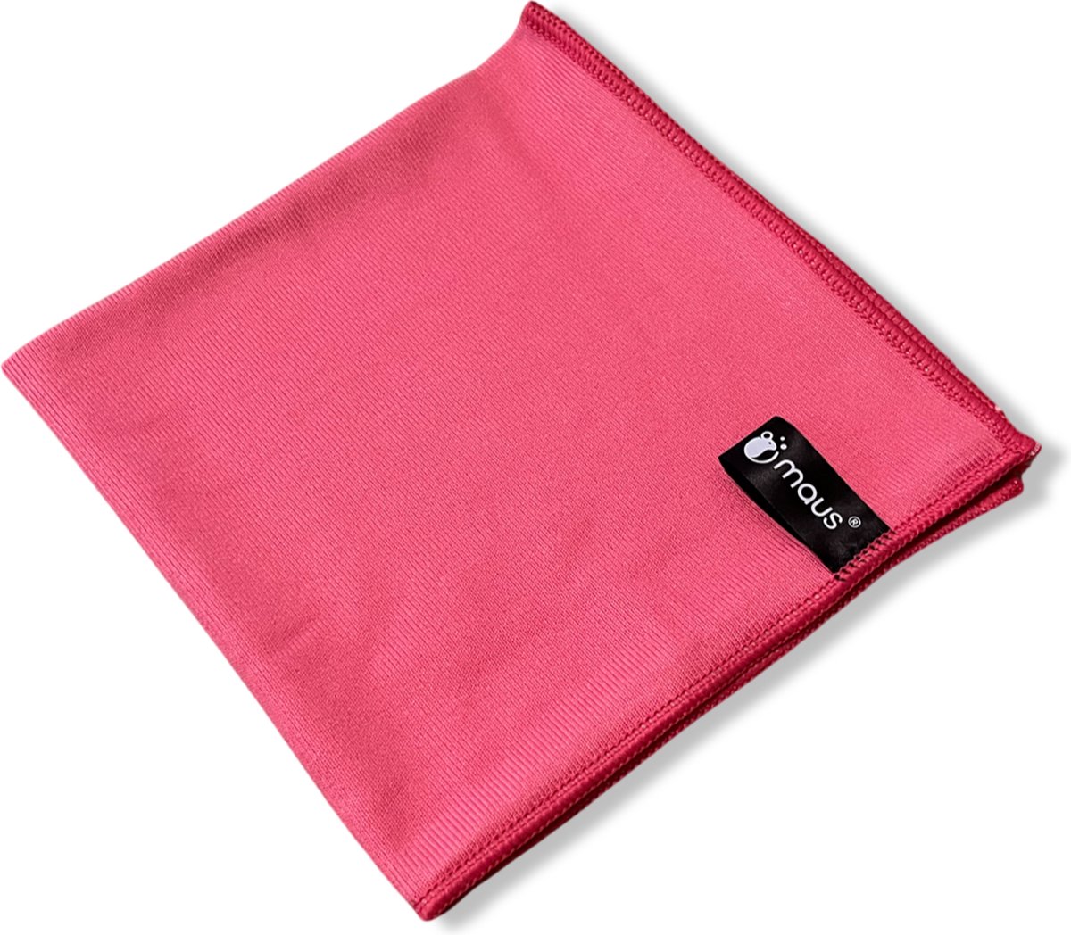 Goedkoopste microvezel doeken 10 stuks - RVS doeken rood roze 40x40cm