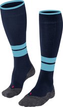 FALKE TK Compression Energy Marche compression anti-transpiration fil fonctionnel laine chaussettes de sport hommes bleu - Taille 39-42 W2