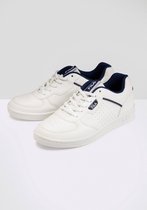 Fila Teens Unisex Tennis Sneaker C. Court Teens White-Medieval Blue-39