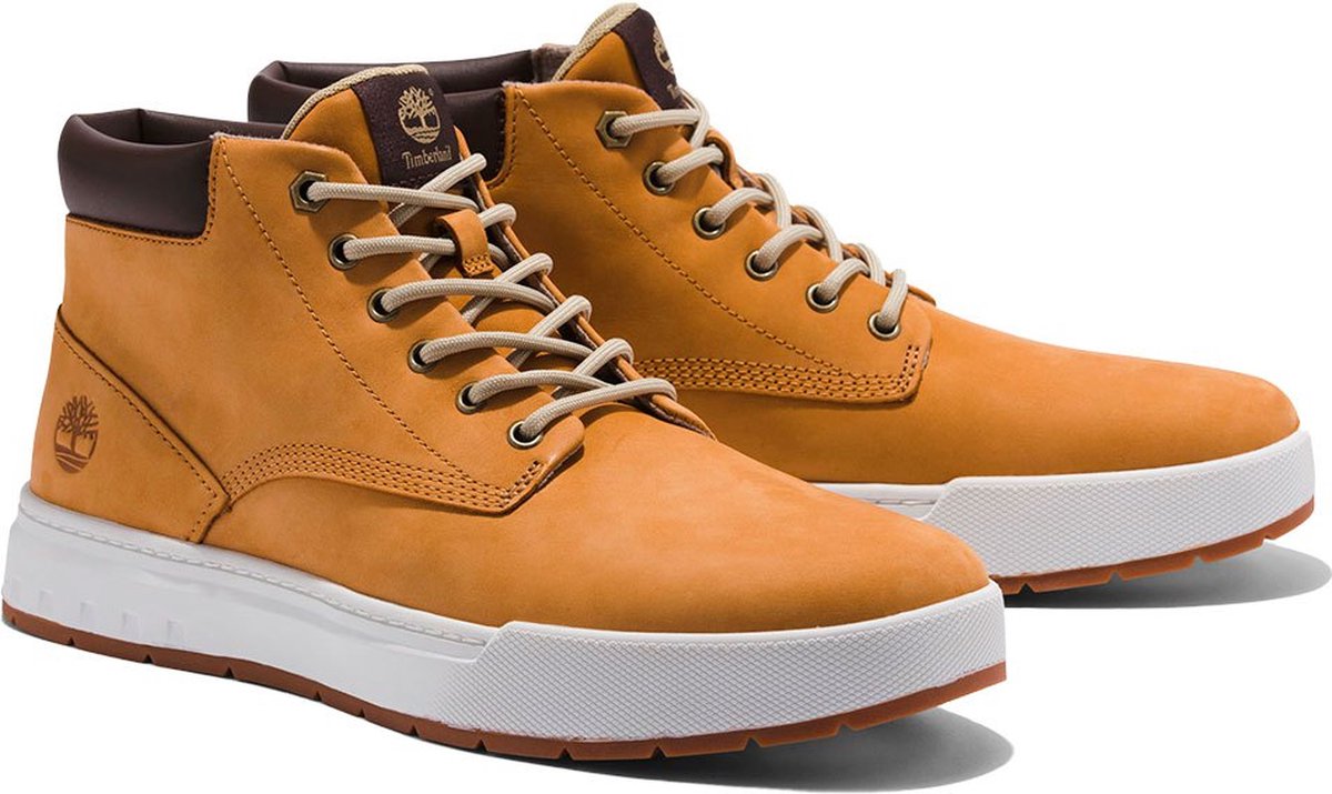 Timberland Maple Grove Leather Mid Schoenen Man Wheat