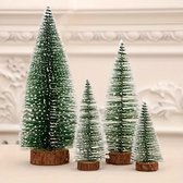 Mini kunstkerstboom - 30cm - Mini dennenboom- Miniatuur - Kerst