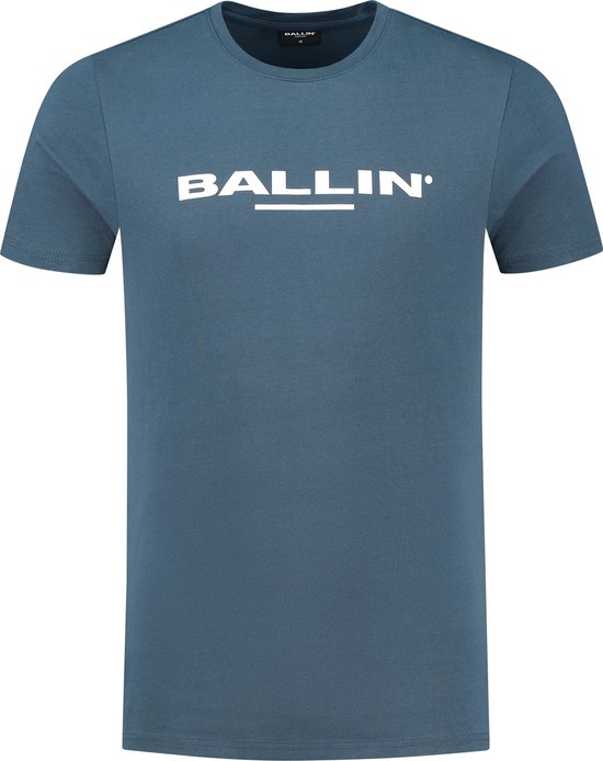 Ballin Amsterdam - Garçons Regular fit T-shirts Crewneck SS - Marine - Taille XL