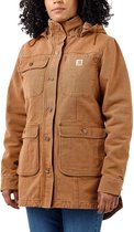 Carhartt Damen Jacke Loose Fit Weathered Duck Coat Carhartt® Brown-XL