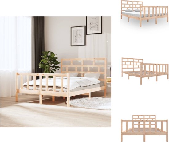 Tweepersoons houten bed | Trend