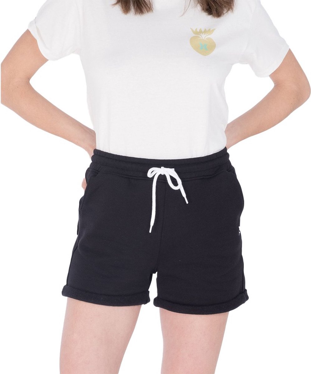 Hurley Oceancare Script Korte Sportbroek Vrouw Zwart