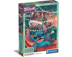foto van Clementoni - Puzzel - 1000 Stukjes - Disney - Stitch - Puzzel voor alle leeftijden