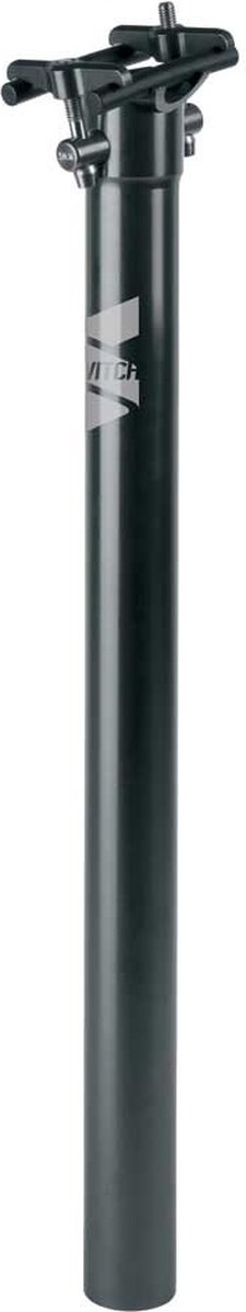 Switch Straight Zadelpen Zilver 400 mm / 31.6 mm