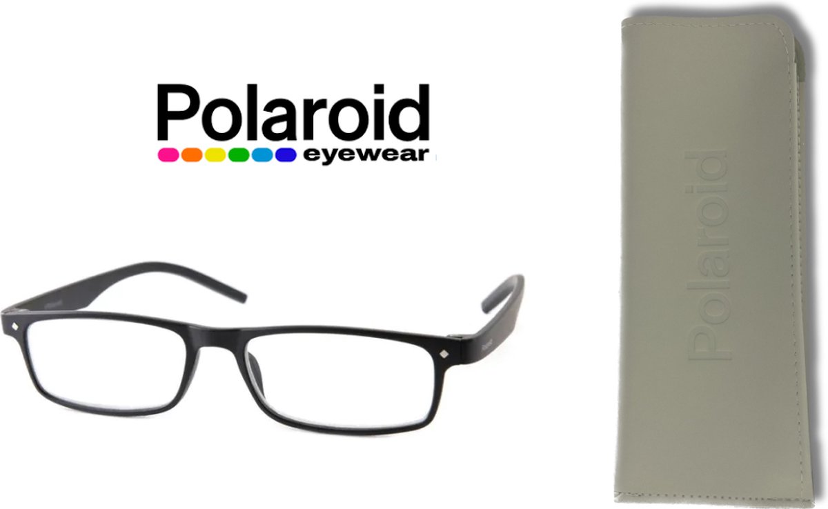 Leesbril Polaroid PLD0017 R 003-Zwart Mat-+3.00