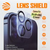 Protecteur d'objectif de caméra arrière HD , film en verre trempé pour iPhone 14 Pro Max
