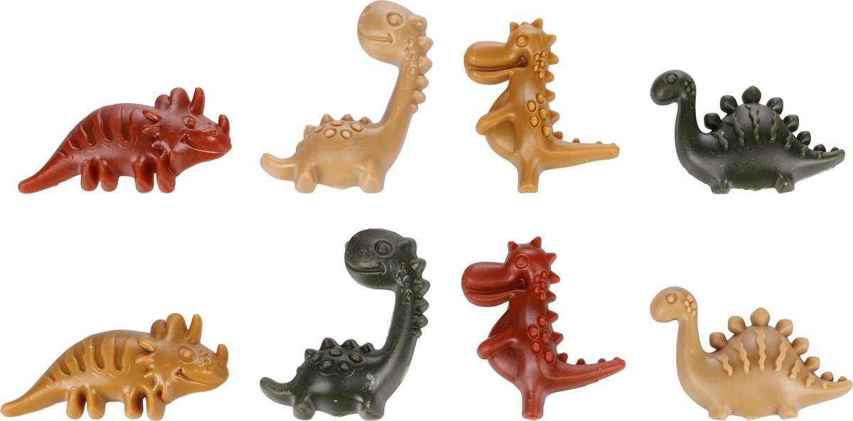 Flamingo Veggie Dino Hondensnack - Maat S - 120 gr