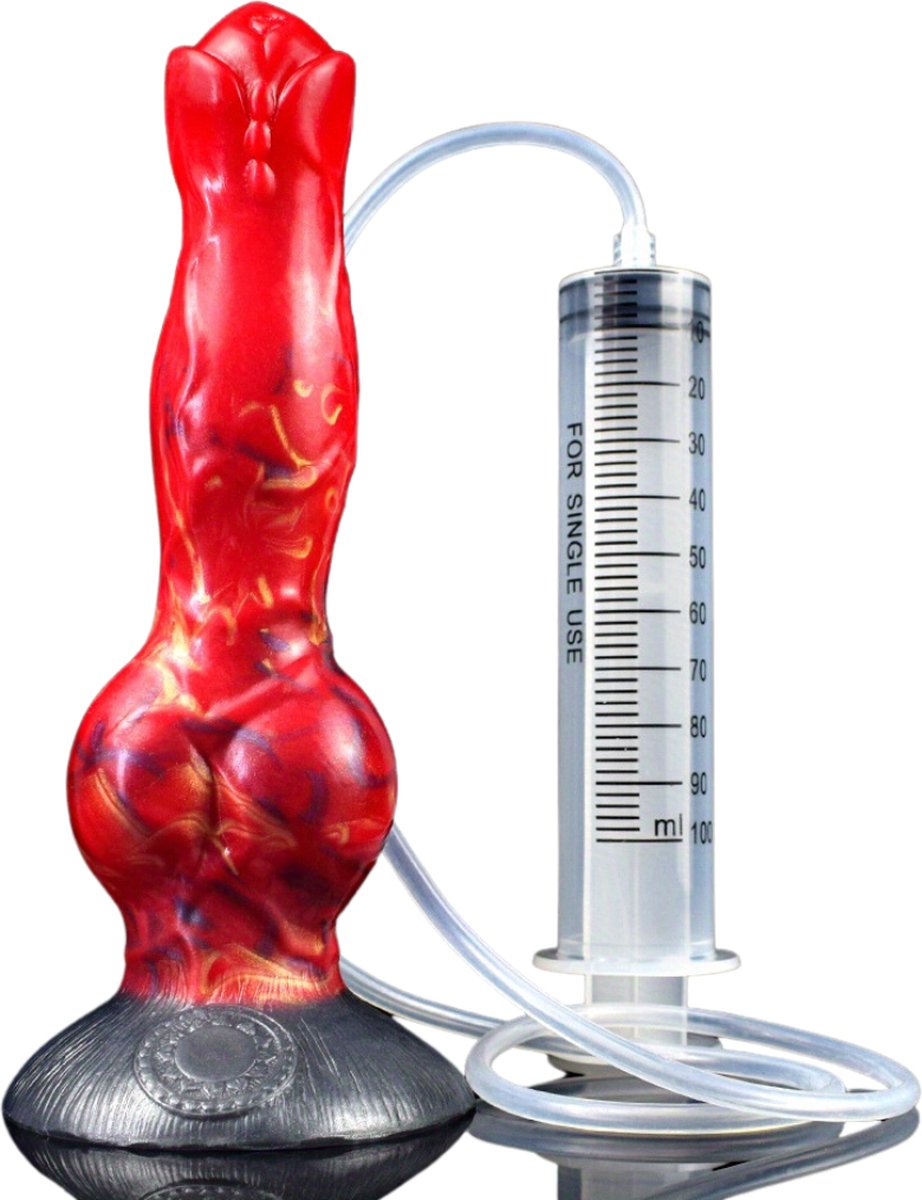 Goedkoopste Xerolax Realistische Squirting Dildo - Levensechte Spuitende Dildo - Cum Load - Voor Mannen & Vrouwen - Bewegende Dildo - Ejaculerende - Anaal