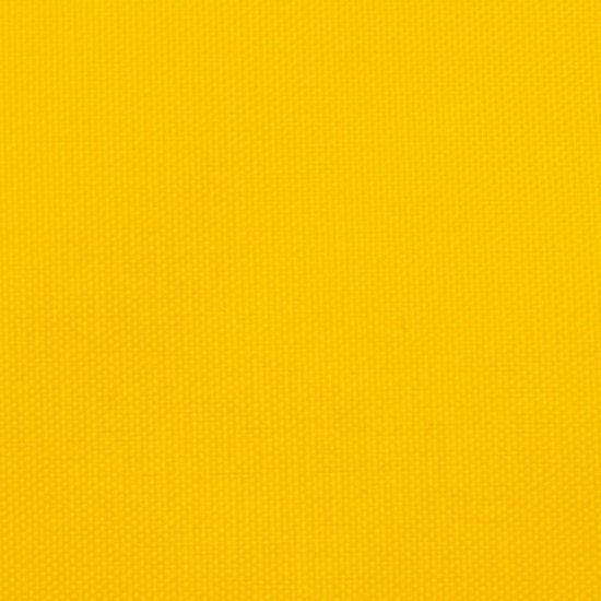 vidaXL Parasol rectangulaire 3 x 5 m Tissu Oxford Jaune