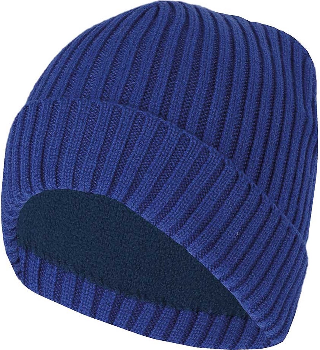 Sarlini - Baby - Knit - Muts - Kobalt - Blauw - 0-12 maanden