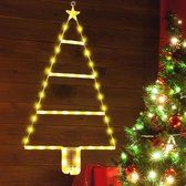Kerstverlichting voor Binnen en Buiten - 61 cm, Warmwit, 63 LEDs, 8 Verlichtingsmodi, met Timerfunctie, Ideaal voor Huis, Tuin, en Feestelijke Decoraties - Kerst 2023