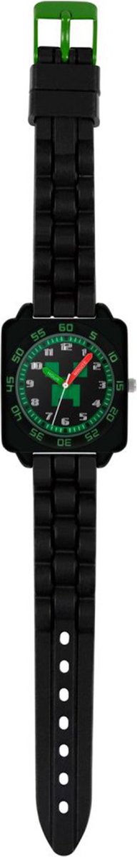Disney Kinderhorloge Minecraft - Time Teacher - Horloge - Minecraft - Disney - Zwart