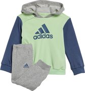 adidas Sportswear Essentials Colorblock Joggingpak Kids - Kinderen - Groen- 68