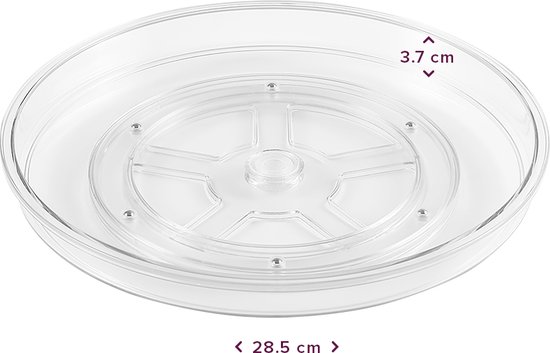 So Clever Platine Vinyle Classic Transparent - Ø23,5 cm (S)