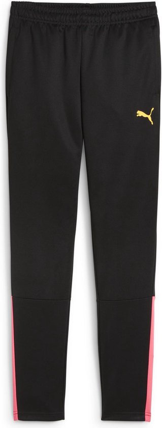 PUMA teamLIGA Training Pants Jr FALSE Sportbroek - Puma Black-Sun Stream