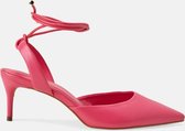 Mangará Jaborandi Dames sandalen Geitenleer - 6,5cm Hak - Roze- Maat 39
