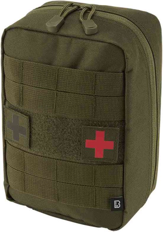 Foto: Brandit molle first aid pouch large molle tasje olijfgroen