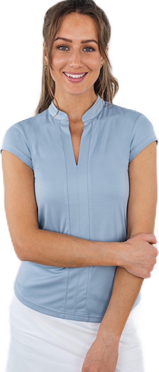 Func Factory dames Polo Ace faded blue maat 42 van Func Factory — afbeelding 4