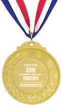 Akyol - ik ben de trotse oom van de grappigste en leukste en beste kinderen medaille goudkleuring - Oom - familie - cadeau