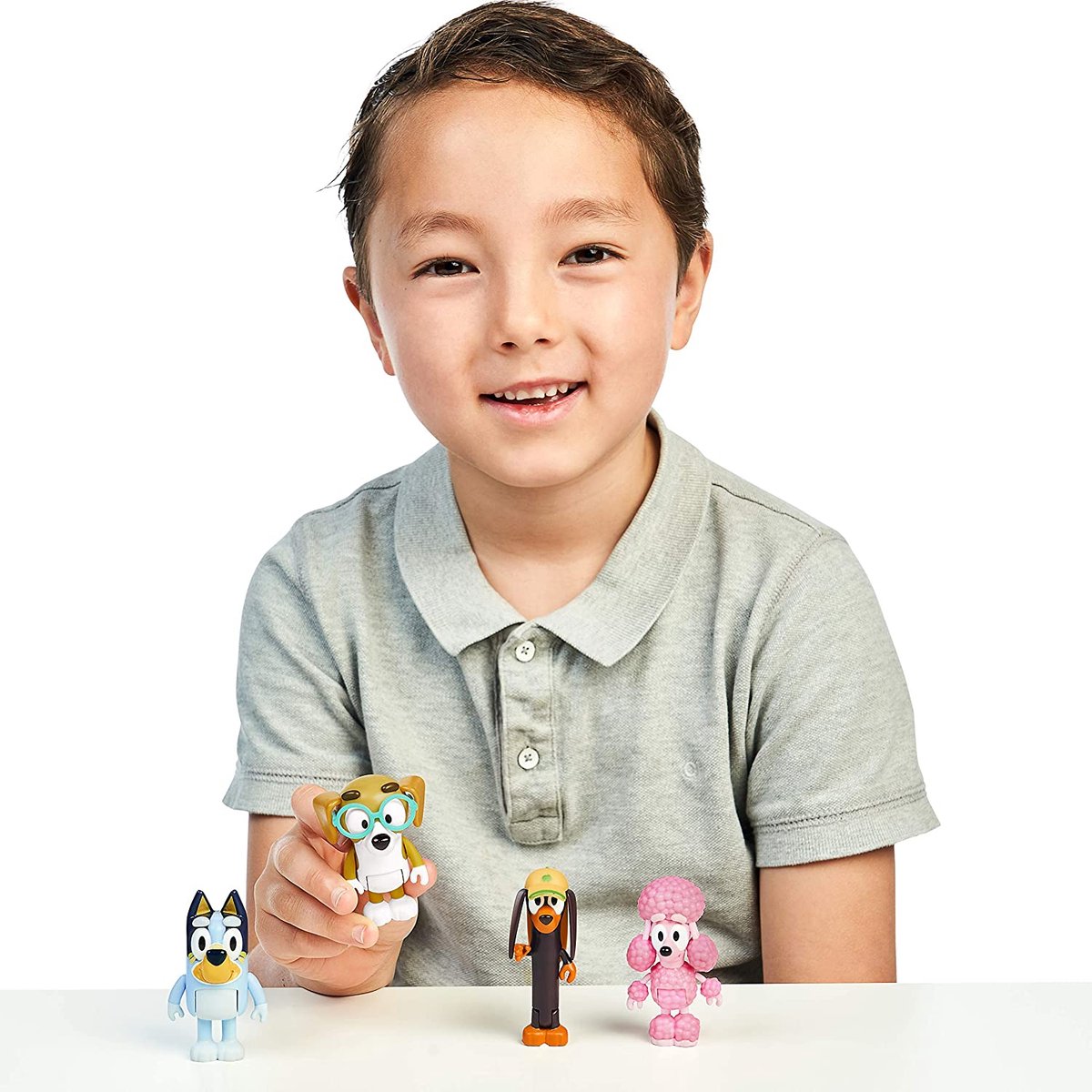 Figurine pour enfant Bluey Pack de 4 figurines Moose Toys