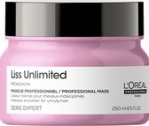L’Oréal Professionnel Liss Unlimited Masker – Haarmasker voor weerbarstig haar – Serie Expert – 250 ml