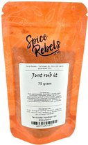 Spice Rebels - Just rub it - Dry Rub Mix - zak 75 gram - Kruidenrub