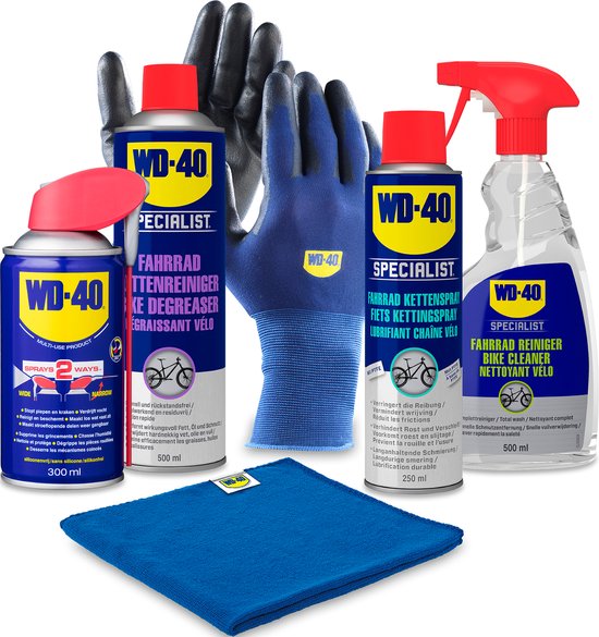 WD-40 Fiets Onderhoudsset Compleet (4-Pack)