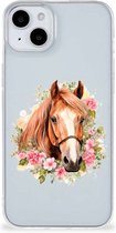 TPU Hoesje Geschikt voor iPhone 15 Paard