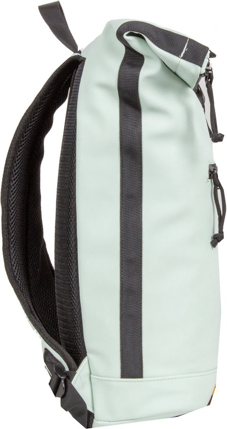 New Rebels Waterafstotende Rolltop Rugzak met Laptopvak 15'' Mart Mint