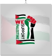 Tegel Met Opdruk | We Support Palestine