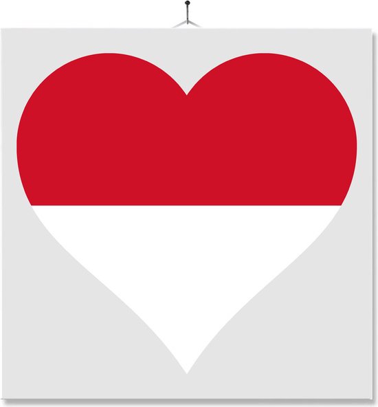 Carrelage Avec Impression | Coeur | Drapeau | Monaco