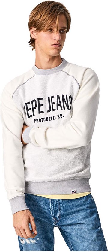 Pepe Jeans Dalton Sweatshirt Wit L Man
