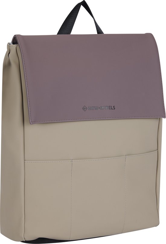 New Rebels Fane Lincoln Oudpaars 17L Rugtas met Flap Waterafstotend Laptop 15.6