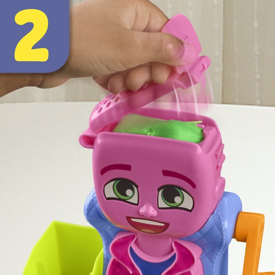 Play-Doh Haarsalon Speelset - Boetseerklei - Inclusief 6 Play-Doh potjes - Knutselen voor kinderen