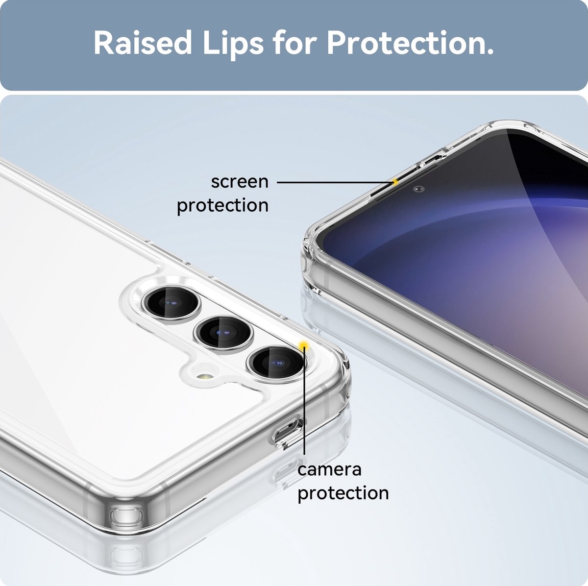 Mobigear Doorzichtig Hoesje geschikt voor Samsung Galaxy S24 Telefoonhoesje Hardcase | Mobigear Crystal Backcover | Doorzichtig Telefoonhoesje Galaxy S24 | Galaxy S24 Case | Back Cover - Transparant